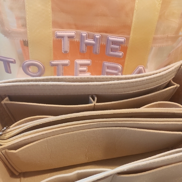 Marc Jacobs Yellow and Pink Tote Bag - Picture 7 of 11